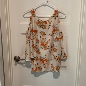 Open Shoulder Blouse